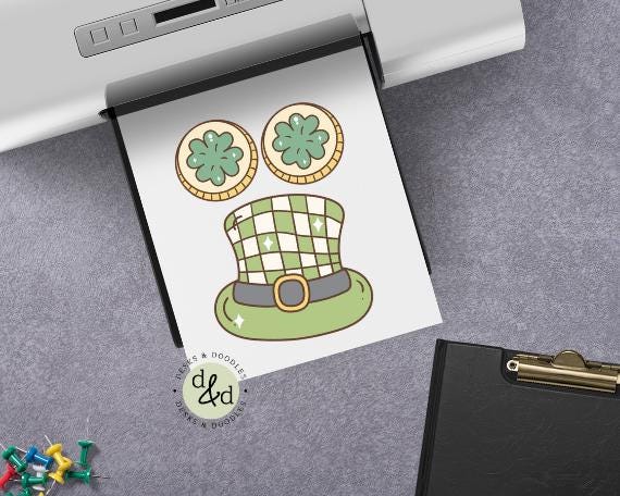 March Retro St. Patrick Classroom Decor| St. Patrick's Gnome bulletin board Kit| Groovy Lucky St. Pat's Classroom Door Decor - Groovy Gnome