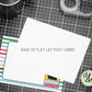 Personalized Blank Note Card Set of 10- Bright Stripes with Envelopes| Custom Note Cards for Teacher Gifts| Name Stationery Gift Set